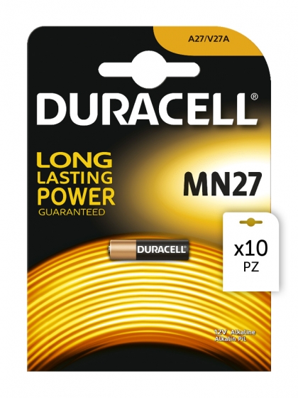 Duracell, Batteria Duracell MN27 12V 1x10pz