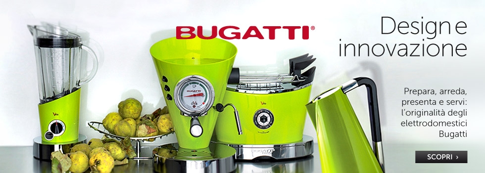 Design e innovazione: scopri l'originalità degli elettrodomestici Bugatti